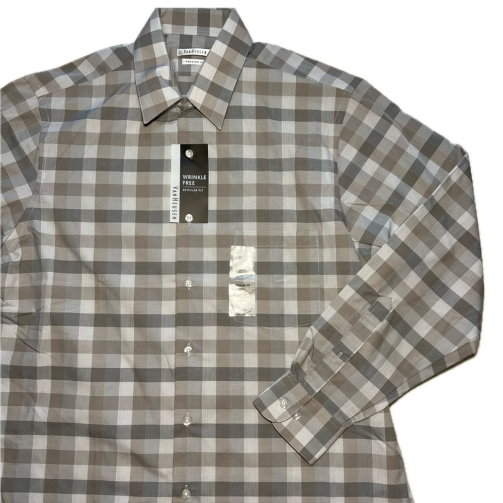 NWT Van Heusen Wrinkle Free‎ Dress Shirt